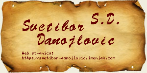 Svetibor Danojlović vizit kartica